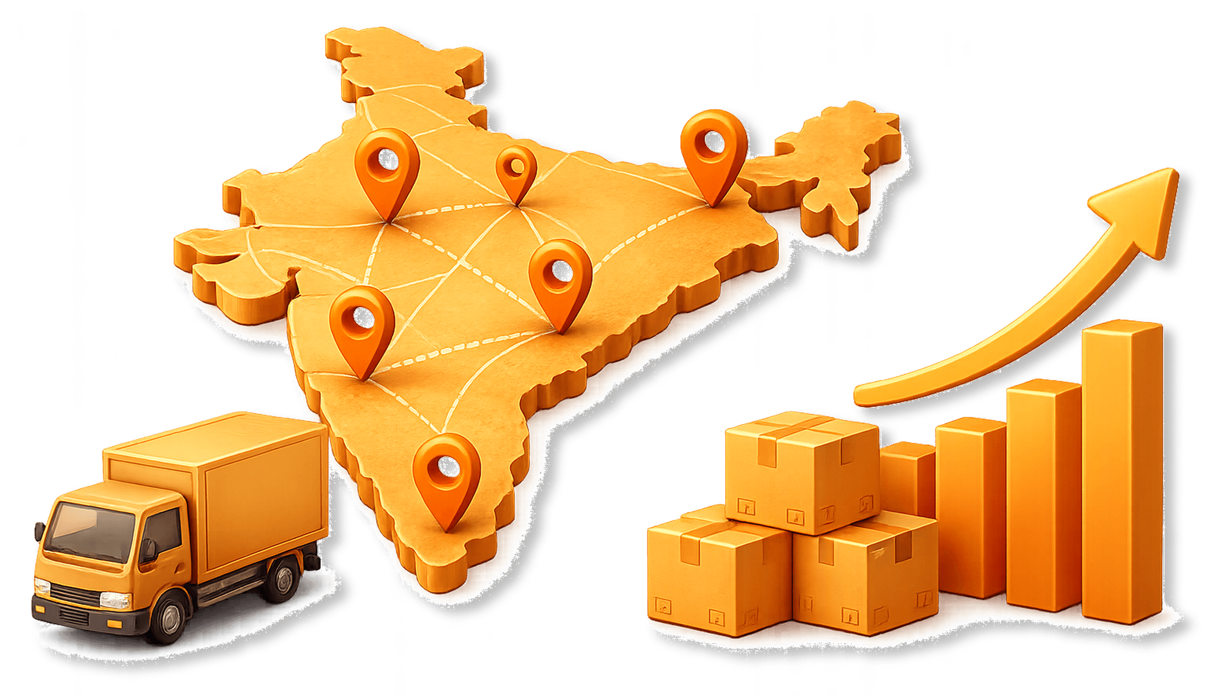 VyapaarSetu Growth & Reach Visual